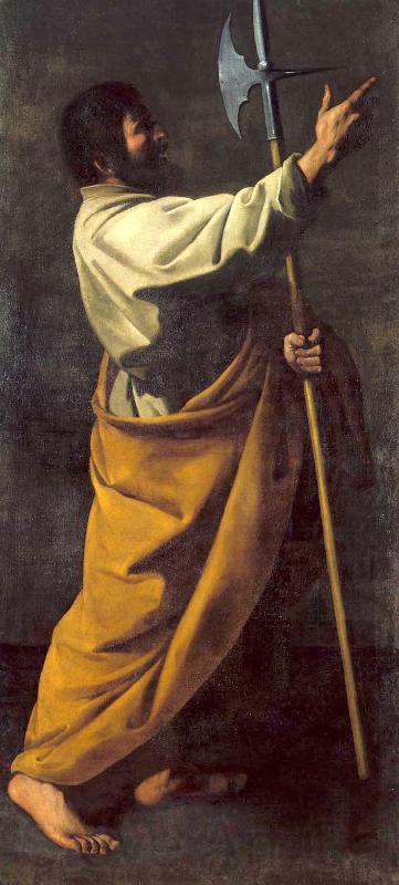 Francisco de Zurbaran Sao Judas Tadeu Germany oil painting art